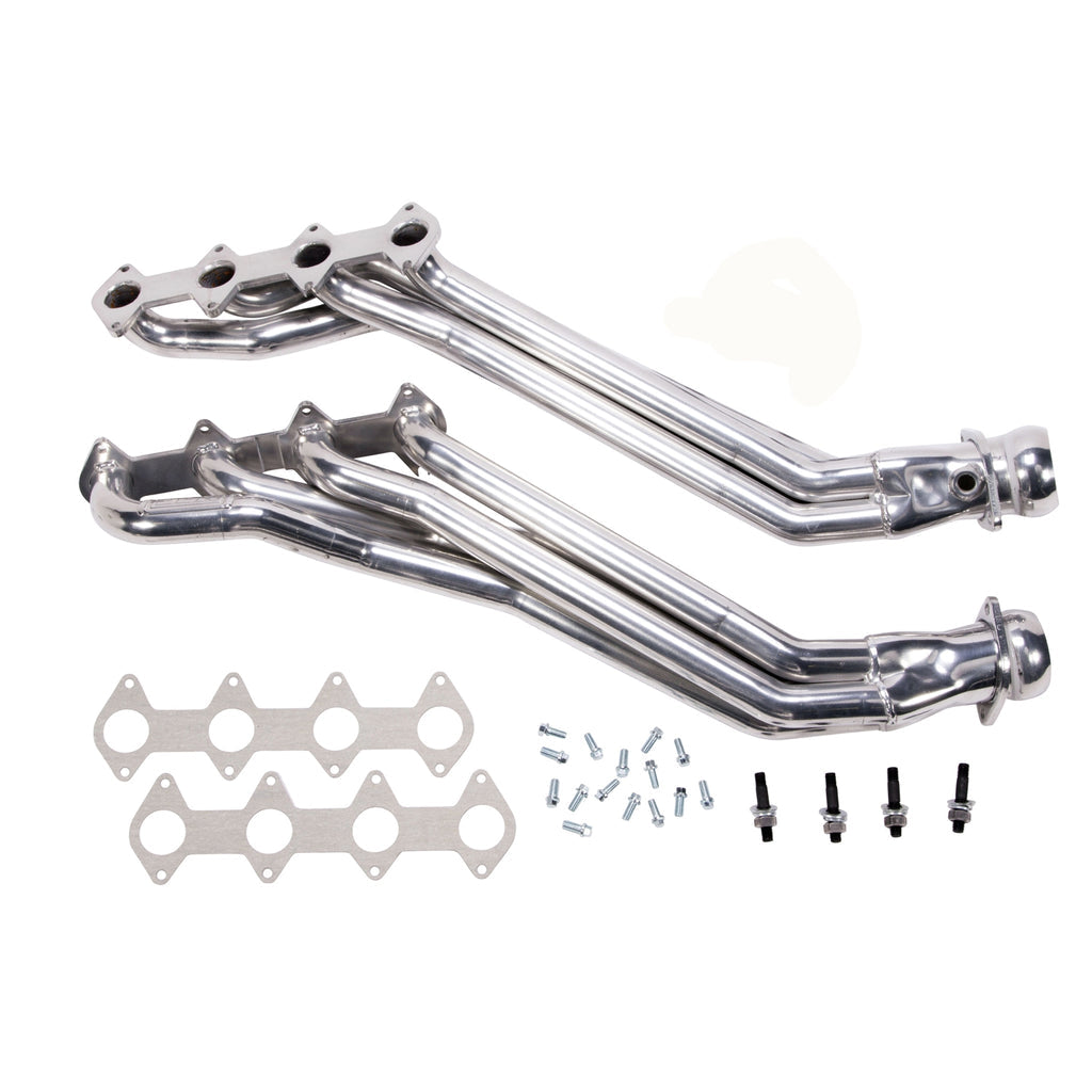 Ford Mustang GT 1 5/8 Long Tube Exhaust Headers Polished Silver Ceramic 05-10